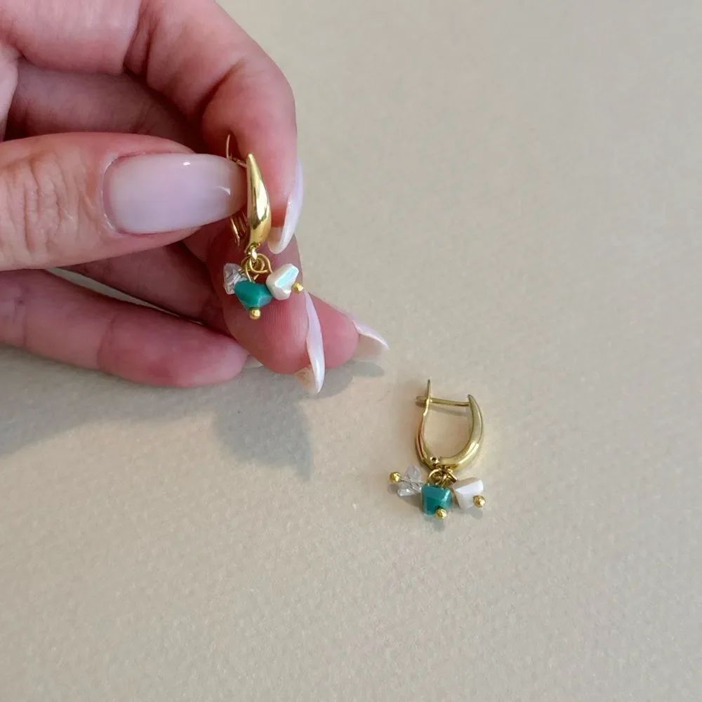 Crystal hoop earrings R840 - Picture 4 of 4